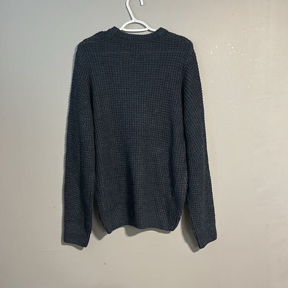 Blue knitted crewneck, Size M - Picture 3 of 3